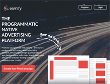Tablet Screenshot of earnify.com